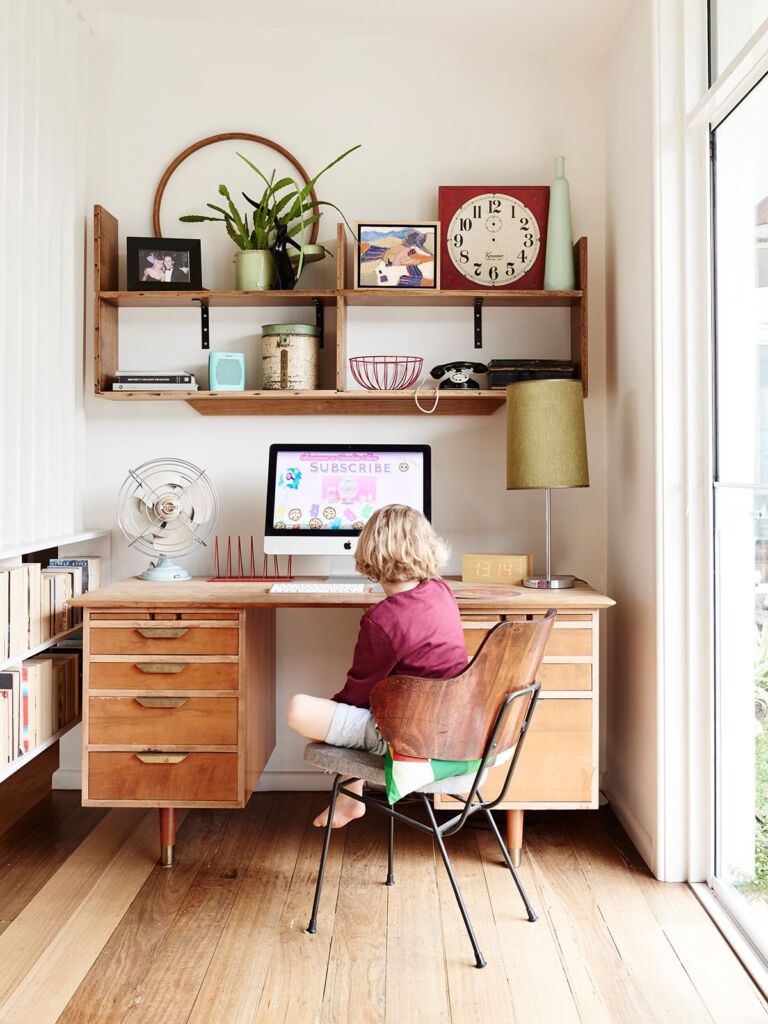 Como crear un espacio para las tareas de los más pequeños